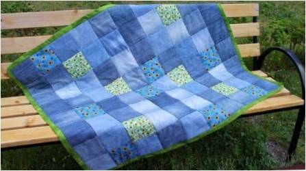 Patchwork dikiş sihirli kot pantolon