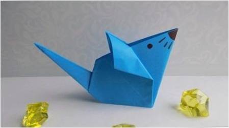 Origami'yi bir fare şeklinde yapıyoruz