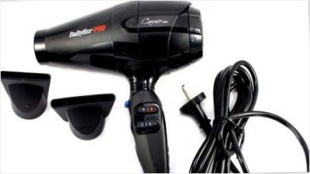 Babyliss saç kurutma makinesi: özellikleri, modelleri ve seçim